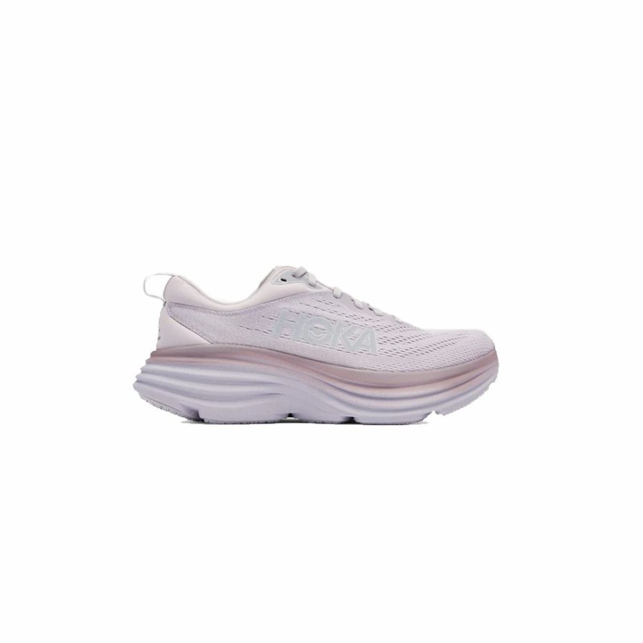 Womens * | Excellent Quality Hoka One Bondi 8 Lilac Marble/Elderberry Women 1127952-Lmel