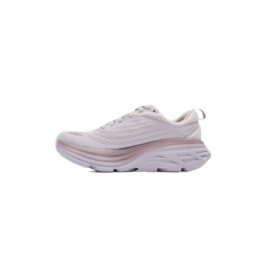 Womens * | Excellent Quality Hoka One Bondi 8 Lilac Marble/Elderberry Women 1127952-Lmel