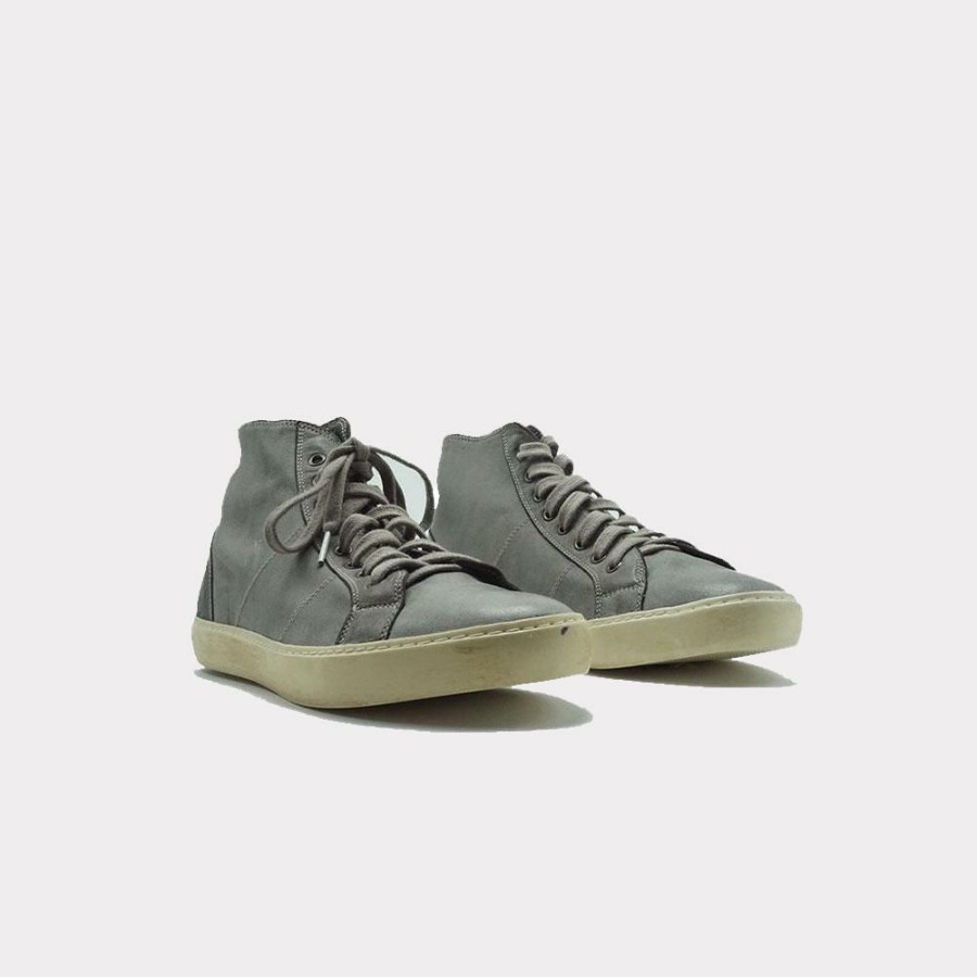 Mens * | High Quality Pantofola D' Oro Dell Bello Mid Nappa Grigio Db04-U 50