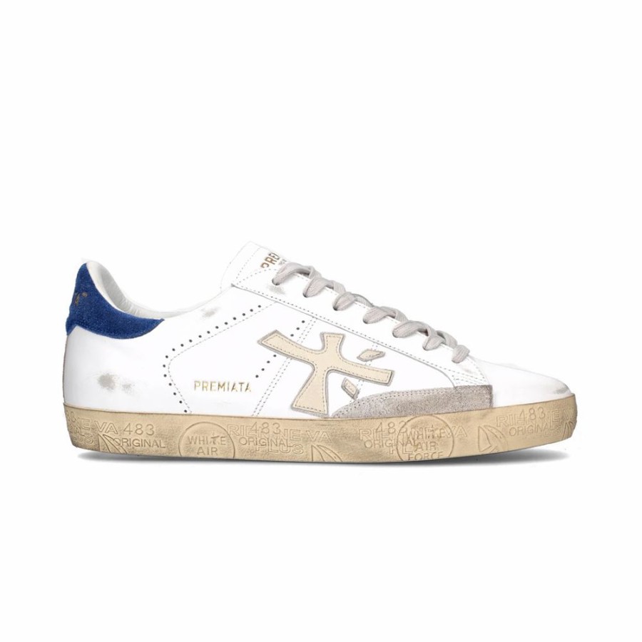 Mens * | Exclusive Premiata Steven 5122 White Men Steven-5122