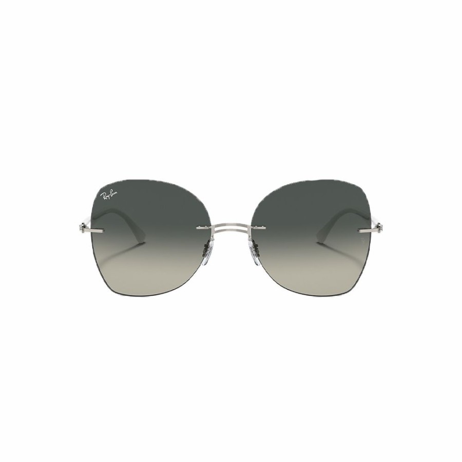 Womens * | Discount Store Ray Ban Titanium Gradient Dark Grey 0Rb8066-003