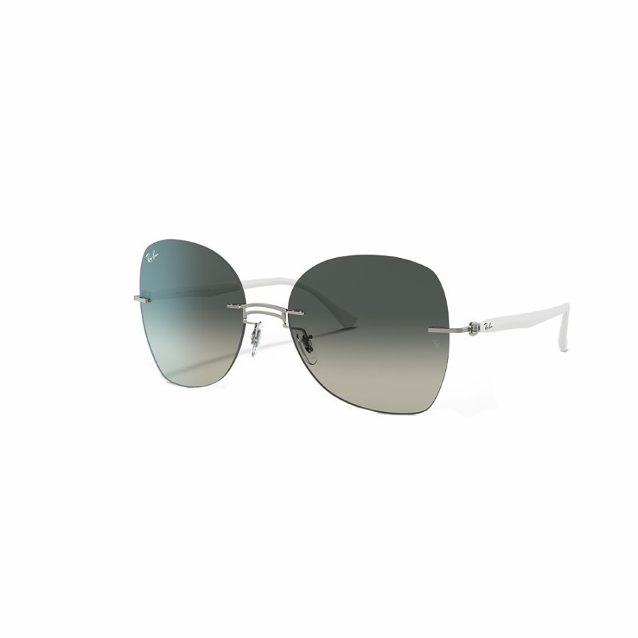 Womens * | Discount Store Ray Ban Titanium Gradient Dark Grey 0Rb8066-003