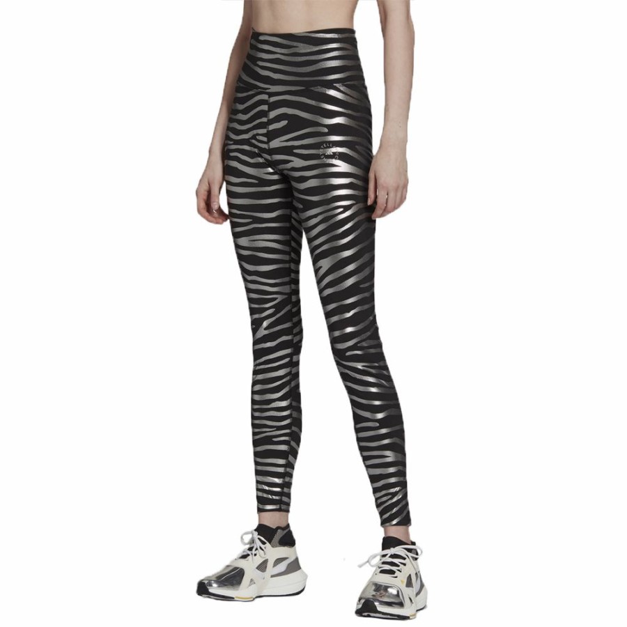 Womens * | Discount Store Adidas By Stella Mccartney Leggings Metallic Women Gu1616