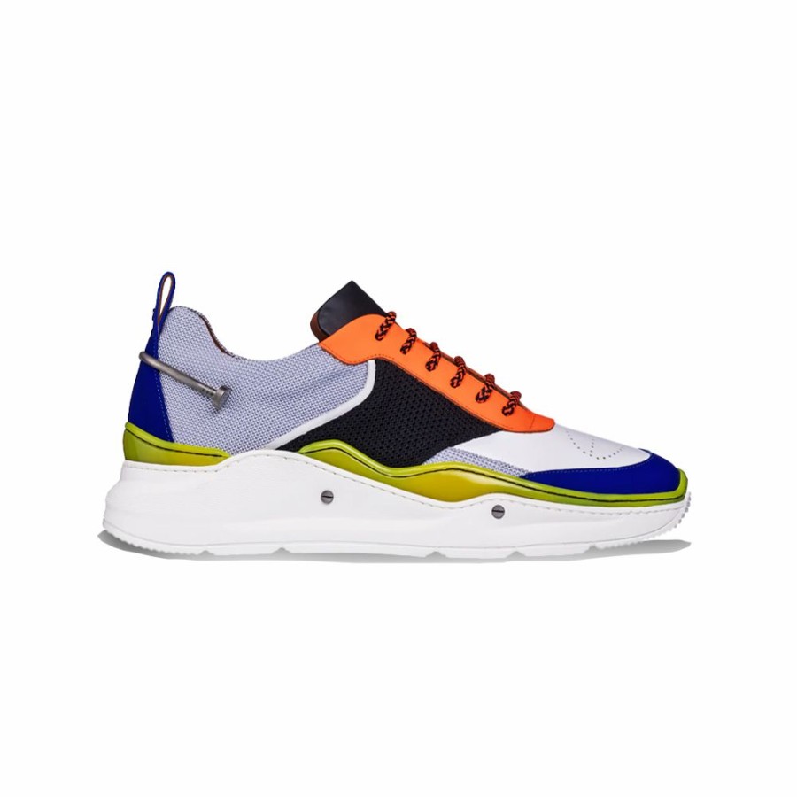 Mens * | Latest Kanovitch Run Blue/Orange Fluo Unisex Kanovitch-003-Blue