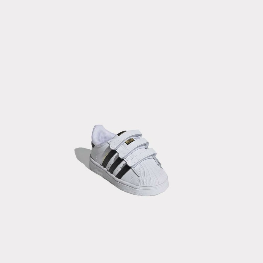 Kids * | Excellent Quality Adidas Superstar Cf White/Black Kids Ef4842