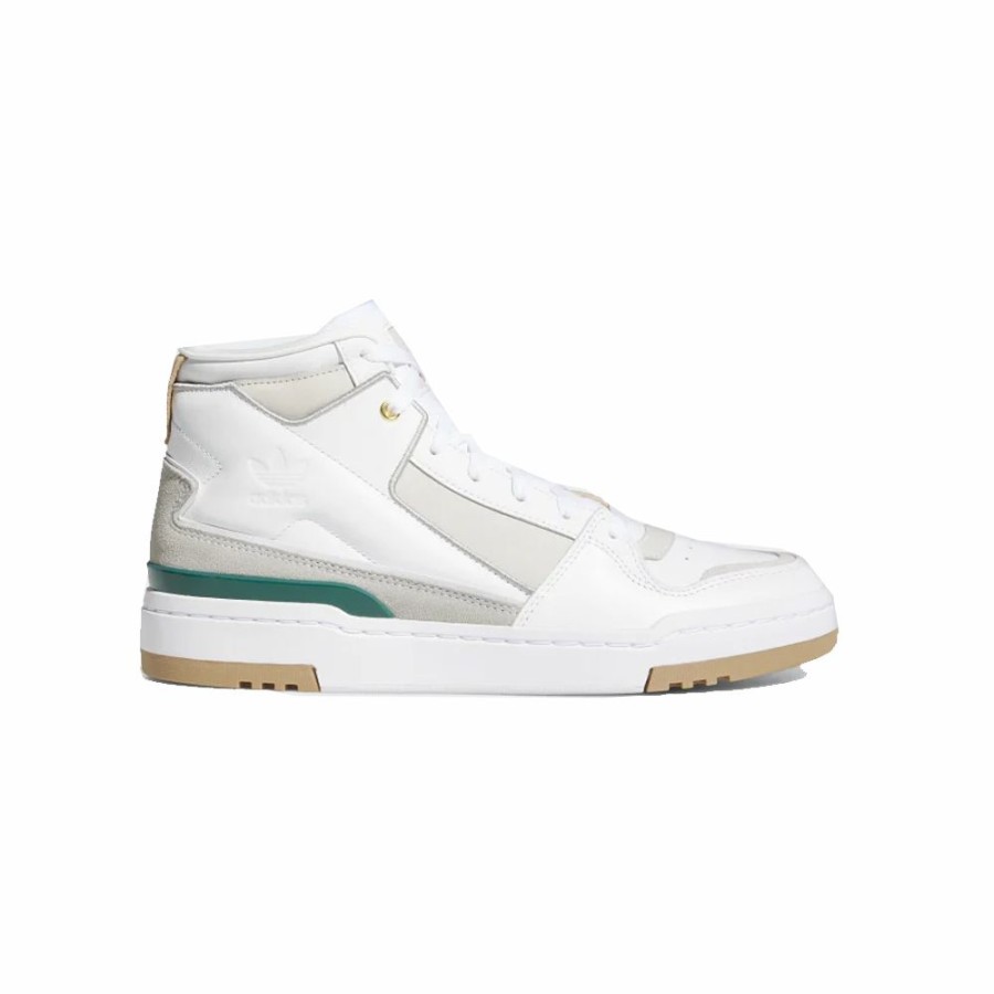 Mens * | Discount Store Adidas Forum Luxe Mid White Men Gx0519