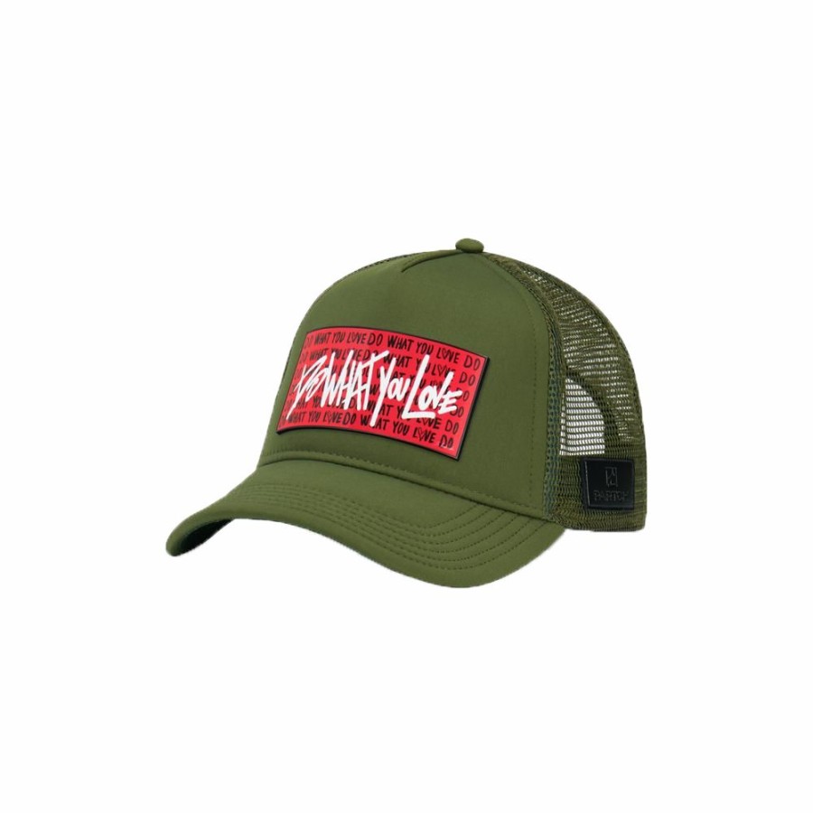 Womens * | Official Partch Trucker Hat Kaki Unisex Partch-Dwyl-R55-Kaki