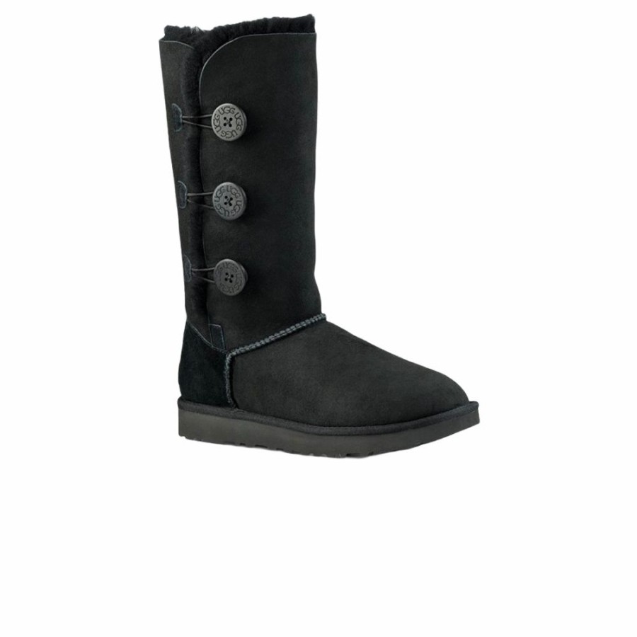 Womens * | Sells Cheap Ugg Bailey Button Triplet Ii Black Women 1016227-Blk