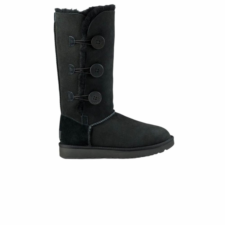 Womens * | Sells Cheap Ugg Bailey Button Triplet Ii Black Women 1016227-Blk