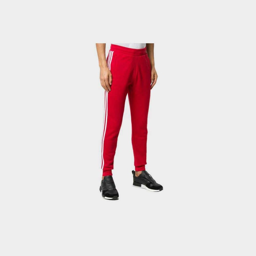 Mens * | High Quality Adidas 3-Stripes Pant Power Red Dv1547