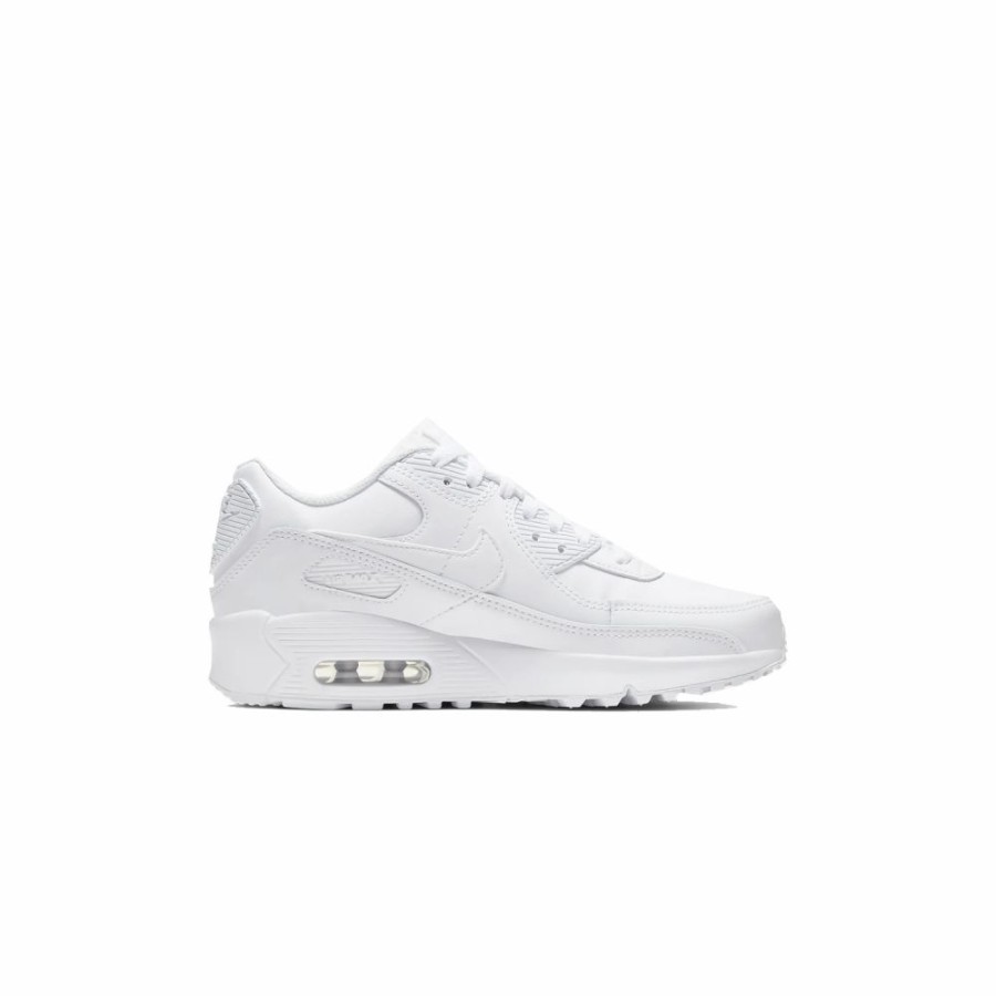 Kids * | Good Quality Nike Air Max 90 Ltr White Gs Cd6864-100