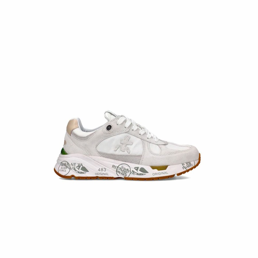 Womens * | Sale Premiata Mased 5661 White/Grey Women Mased-5661