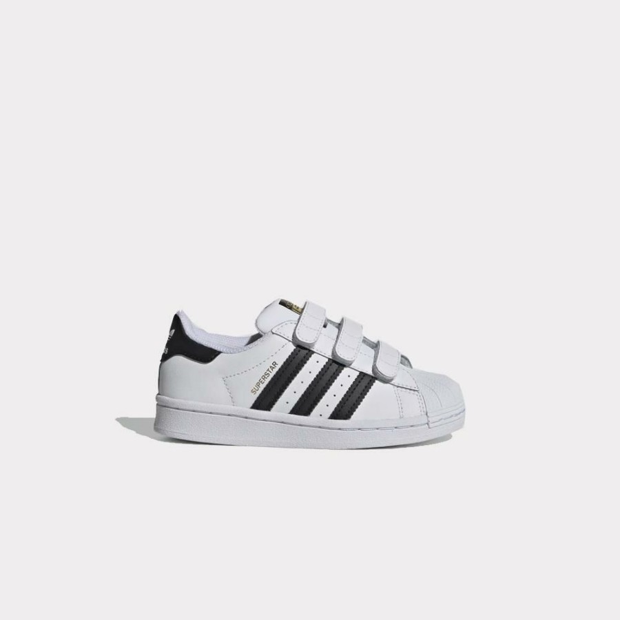 Kids * | Latest Adidas Superstar White/Black Kids Ef4838