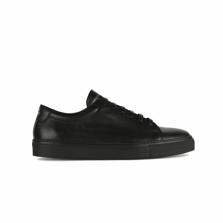 Mens * | Exclusive National Standard Edition 3 Low Leather All Over Black Men M03-19F-095