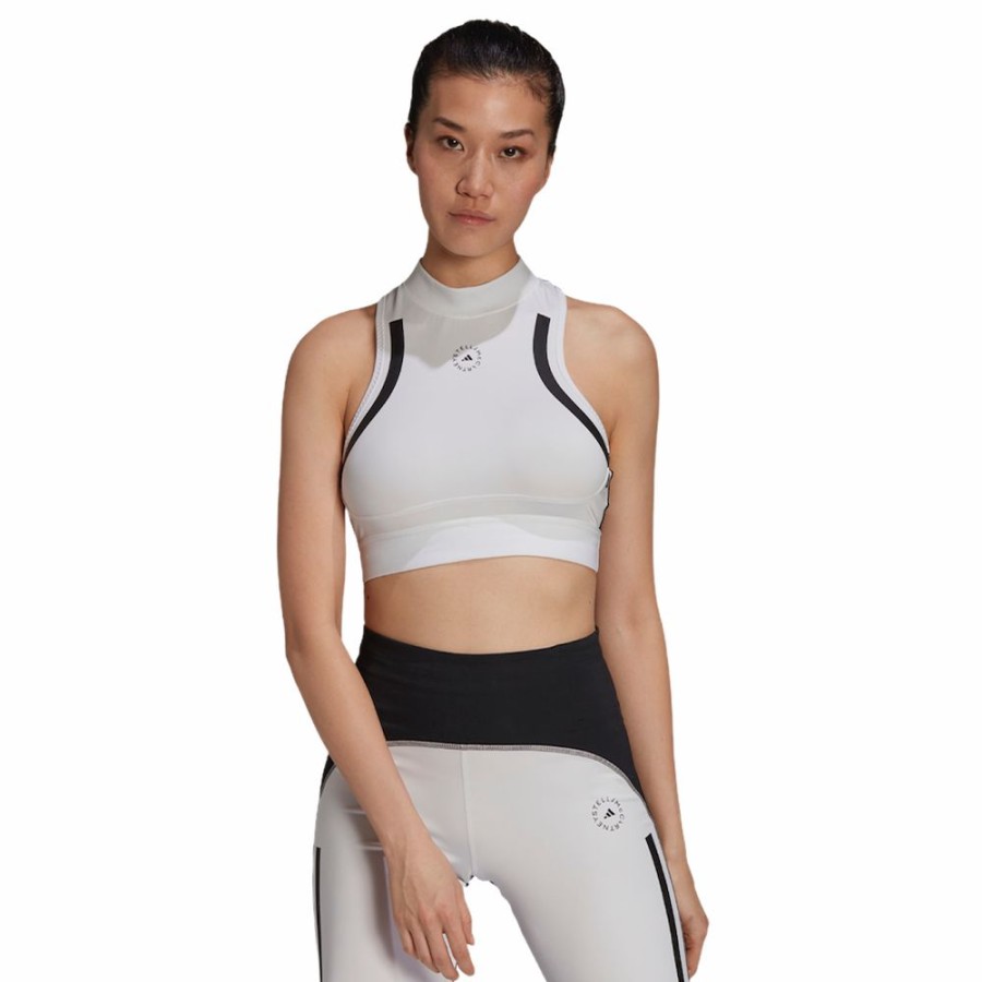 Womens * | Clearance Adidas By Stella Mccartney Crop Top Truepace Heat.Rdy Women Gq1215