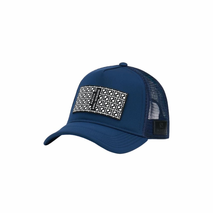 Womens * | Best-Selling Partch Trucker Hat Navy Unisex Partch-Brkl