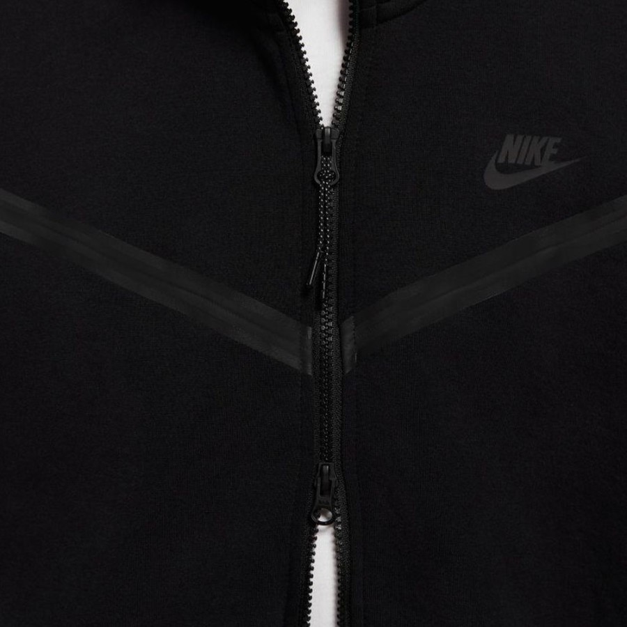 Mens * | Cheap Nike Sportswear Tech Fleece Hoodie Black Men Cu4489-010