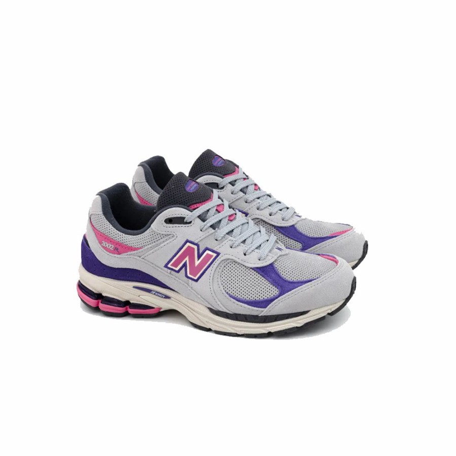 Mens * | Exclusive New Balance Lifestyle 2002R Rain Cloud/Prism Purple Men M2002Rwb