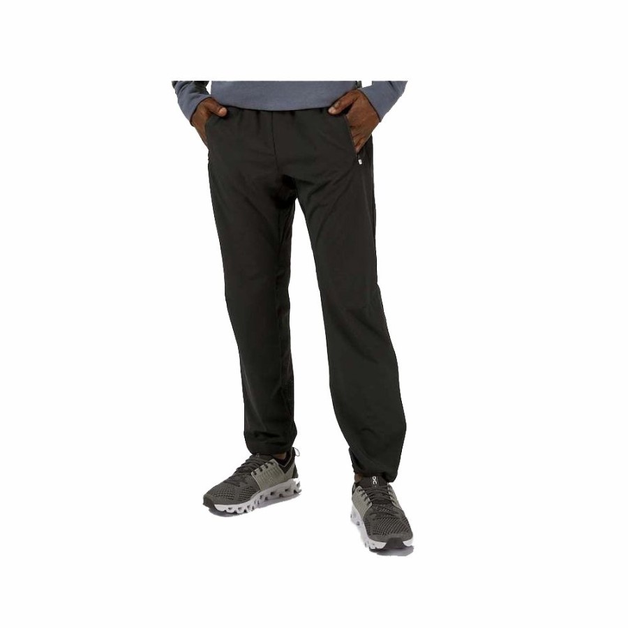 Mens * | Latest On Shoes Track Pants Black Men 166.00335