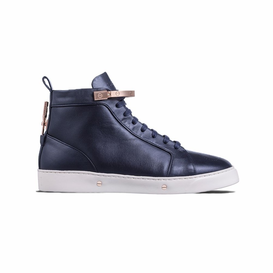 Mens * | Exclusive Kanovitch High Blue Navy Men Kanovitch-001Navyblue