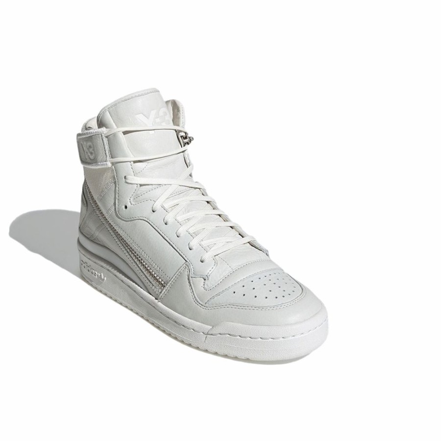 Mens * | Sells Cheap Adidas X Y-3 Forum High "Undyed" White Men Gy7909