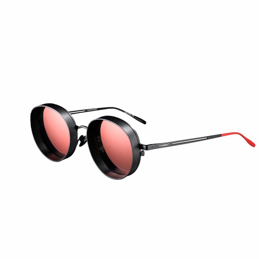 Womens * | Shop New Vysen Eyewear Noah Black/Rose Gold Unisex N-2