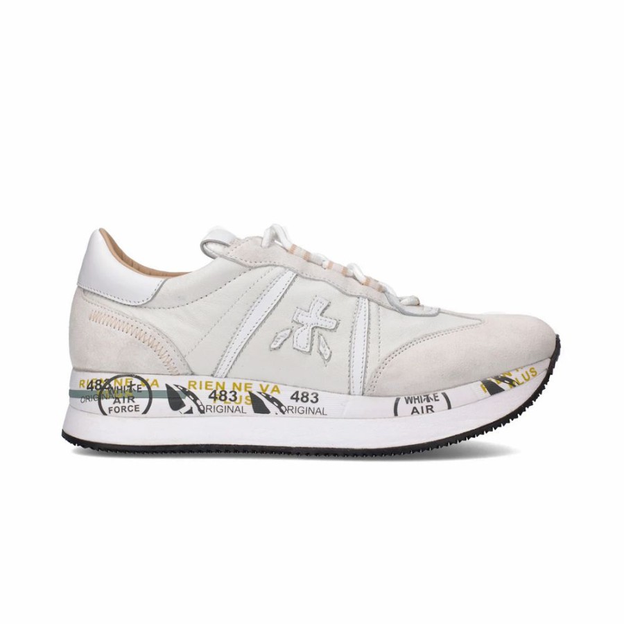 Womens * | Featured Premiata Conny 5611 White Women Conny-5611