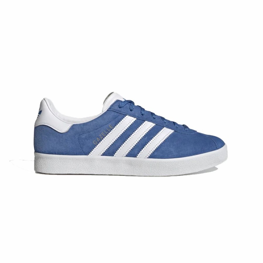 Mens * | Best-Selling Adidas Gazelle 85 Blue Bird/Cloud White/Gold Metallic Men Fz5593