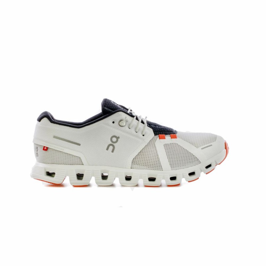 Mens * | Best-Selling On Shoes Cloud 5 Push White/Flame Men 69.98864