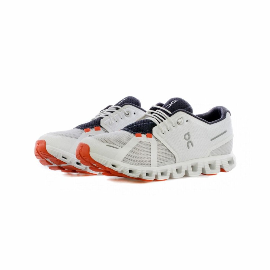 Mens * | Best-Selling On Shoes Cloud 5 Push White/Flame Men 69.98864