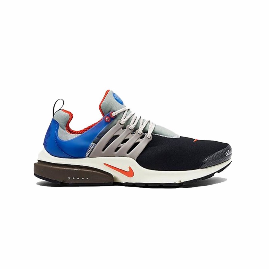 Mens * | Featured Nike Air Presto Prm Black/Team Orange/Dusty Sage/Racer Blue Men Dv0776-010