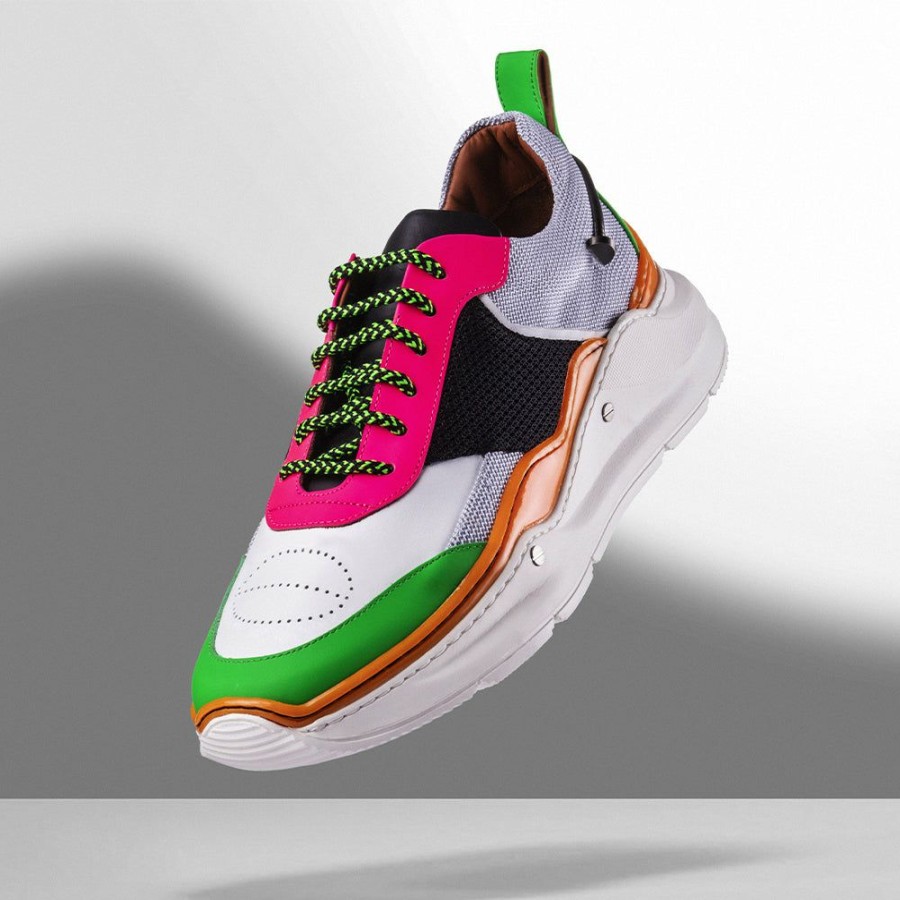 Mens * | Special Kanovitch Run Green/Pink Fluo Unisex Kanovitch-003-Green