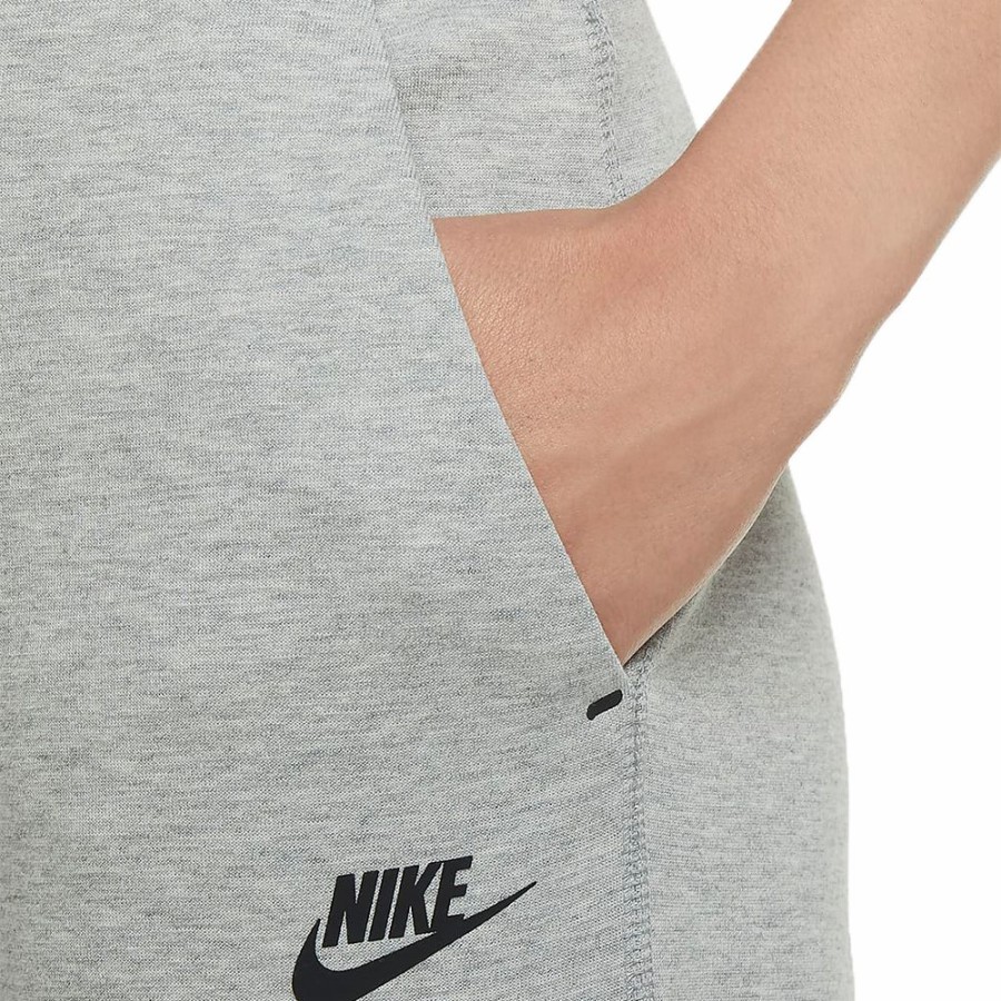 Womens * | Flash Sale Nike Sportswear Tech Fleece Pant Dark Grey/Black Women Cw4292-063