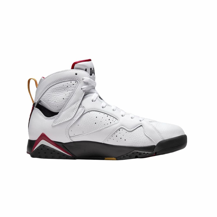 Mens * | Online Store Nike Air Jordan 7 Retro White/Cardinal Red/Chutney/Black Men Cu9307-106