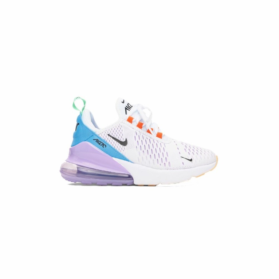 Womens * | Excellent Quality Nike Air Max 270 White/Purple Women Dx2351-100