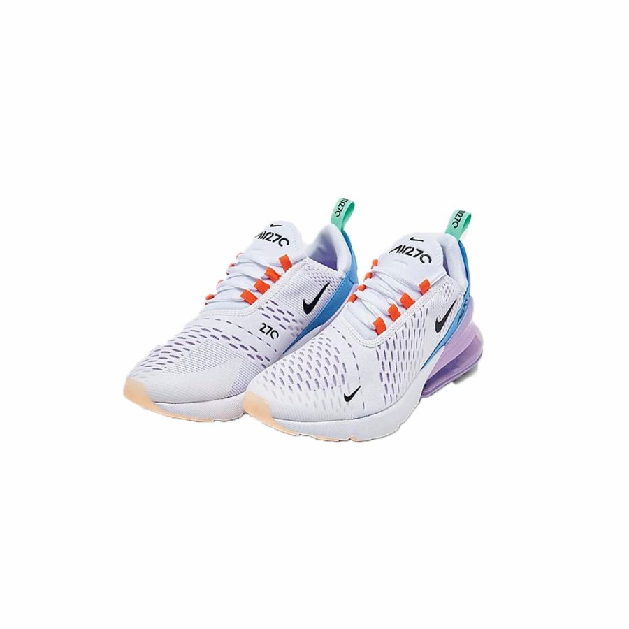 Womens * | Excellent Quality Nike Air Max 270 White/Purple Women Dx2351-100