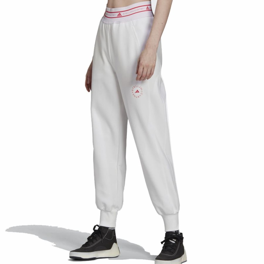 Womens * | Online Store Adidas By Stella Mccartney Sweat Pant White Women H53721