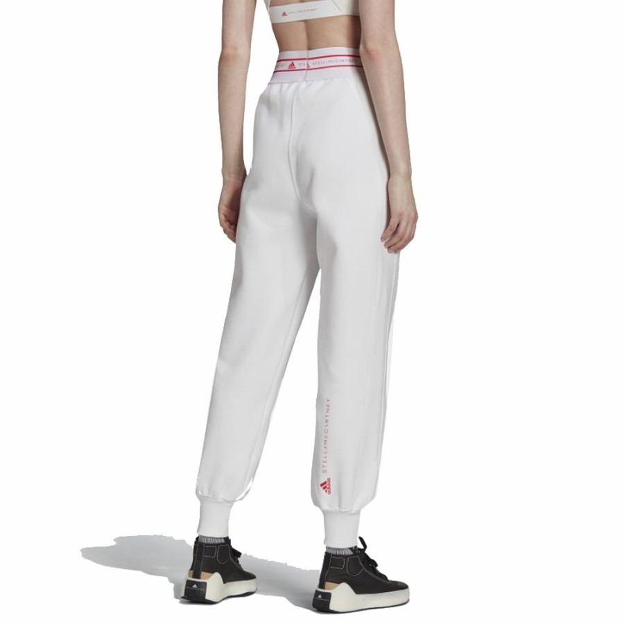 Womens * | Online Store Adidas By Stella Mccartney Sweat Pant White Women H53721