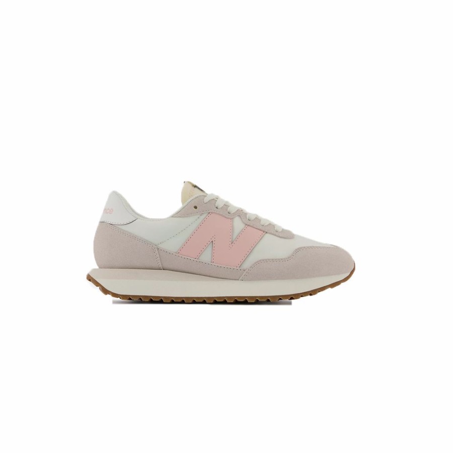 Womens * | Good Quality New Balance 327 Sea Salt With Pink Haze Women Ws237Ga