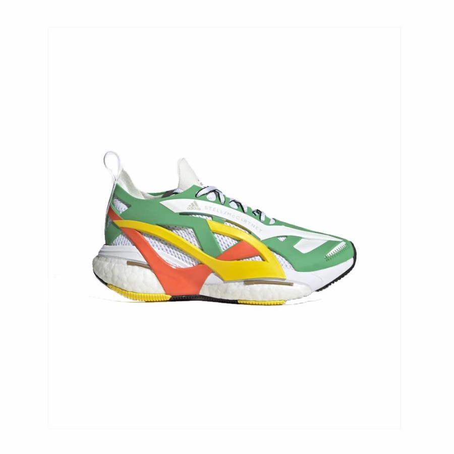 Womens * | Featured Adidas By Stella Mccartney Solarglide White/Orange/Green/Yellow Women Gx9860