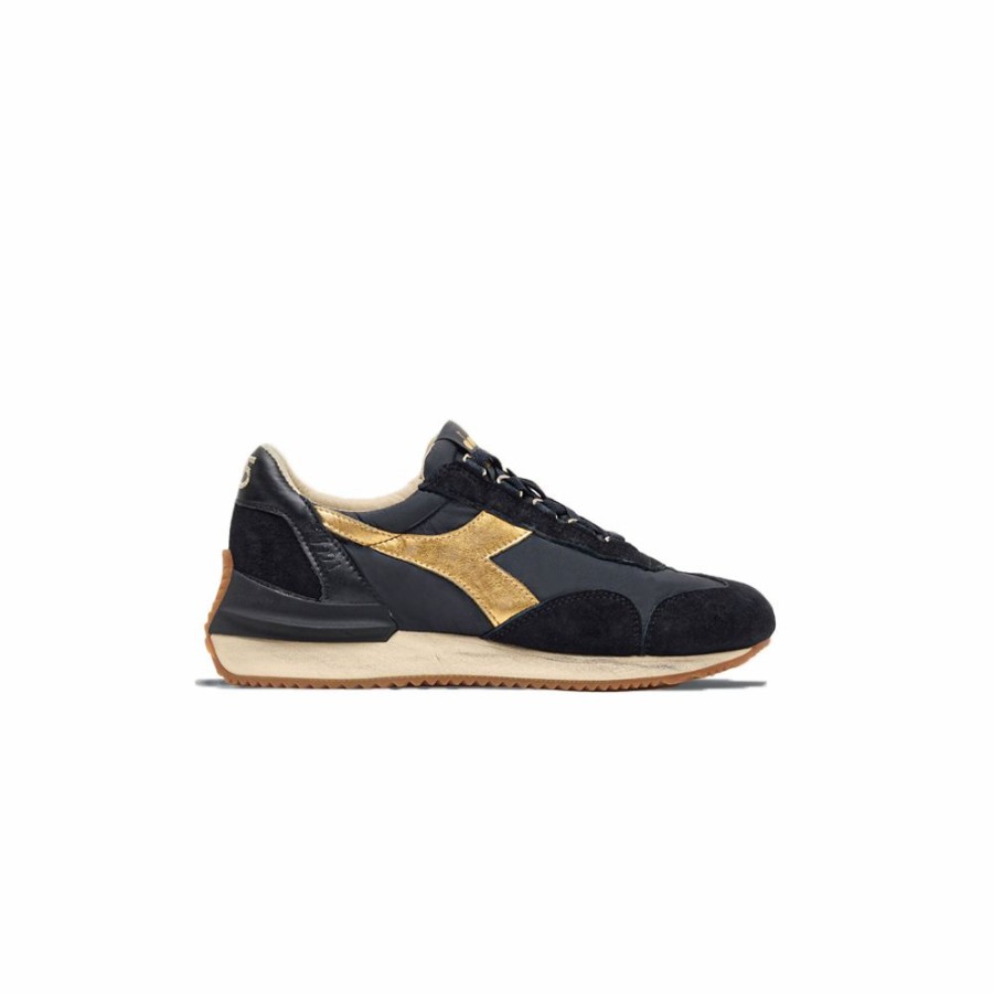 Womens * | Featured Diadora Equipe Mad Italia Luna Black/Gold Women 201.177991.80013