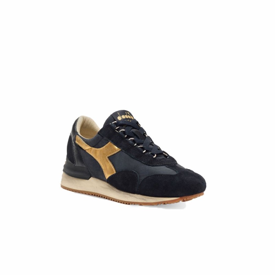 Womens * | Featured Diadora Equipe Mad Italia Luna Black/Gold Women 201.177991.80013