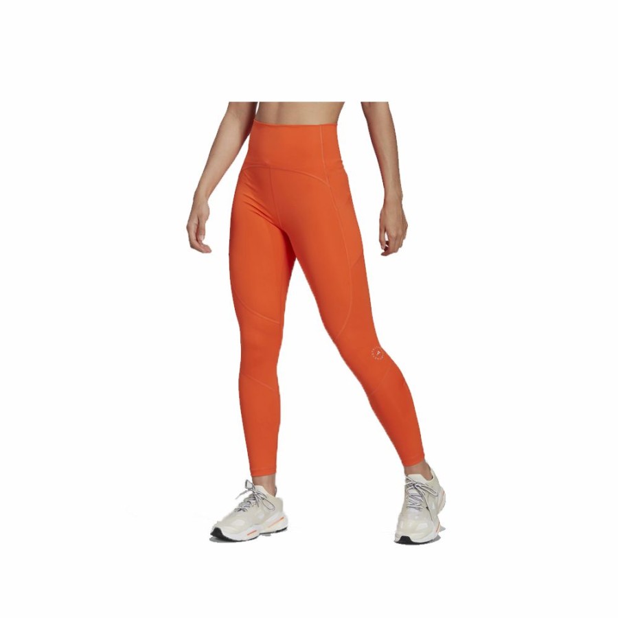 Womens * | Good Quality Adidas By Stella Mccartney Truepurpose Training Tights Orange Women Hi6149